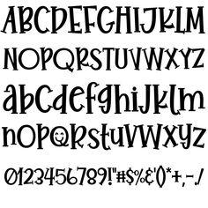 the upper and lower letters of an old fashioned font