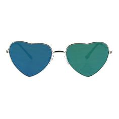 Women's metal frame love cutie flat lens feminine sunglasses. (mf89108crv) Size: one size.  Color: Silver.  Gender: female.  Age Group: adult. Feminine Sunglasses, 70s Sunglasses, Frame Love, Fancy Accessories, Heart Shaped Glasses, Color Mirror, Sunglasses Silver, Polarized Glasses, Rose Gold Sunglasses