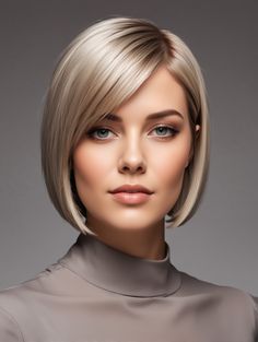 Curly Bob With Fringe, Super Easy Bun, Haircuts For Round Faces, Bob Haircut For Round Face, Short Hair Waves, Easy Bun, Medium Bob Hairstyles, Choppy Bob