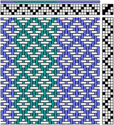 a cross stitch pattern with different colors and patterns on the same page, including one color