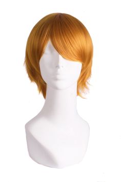 PRICES MAY VARY. 100% Brand New Material : 100% High Temperature Fiber Length: Approx 30cm/ 12 Inch Wig Cap Size: The maximum circumference Approx 20~21inch/51~53cm(Exist 1~2cm normal error), the size of wig cap is adjustable Package included:1 wig 1.Our wig product is made of Kanekalon fiber which is a thermostable Material and called "High-temperature resistance fiber". it can be curled or straightened by Electronic Hair stick under 120 degrees Celsius. Generally, The suitable temperature is a Short Straight Wig, Character Dress Up, Mullet Wig, Anime Wigs, Mens Wigs, Best Wigs, Wide Tooth Comb, Costume Wigs, Hair Cream