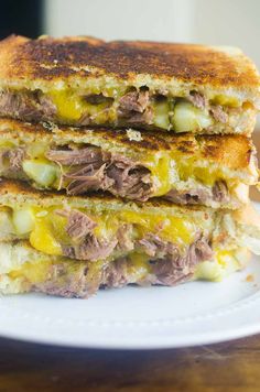 These amazing Grilled Cheese Sandwich Recipes take ordinary sandwiches and turn them into a complete dining experience. From the addition of delicious, savory meats to sweet fruit fillings, there're plenty of unique options to choose from. Spicy Grilled Cheese, Leftover Pot Roast