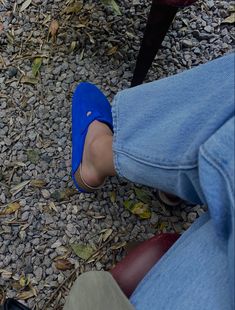 Cobalt Blue Boston Birnenstocks Cobalt Blue Outfit, Cute Sneakers, Boho Chic Outfits, Hype Shoes, Aesthetic Shoes