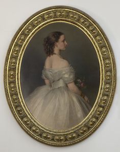 Franz Xaver Winterhalter Royal Portraits Painting, Duchess Of Argyll, Franz Xaver Winterhalter, Queen Victoria Family, Princess Louise, Royal Collection Trust, Miniature Portraits, Historical Painting