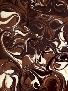 chocolate swirl background with white and brown colors