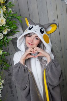 We are glad to present to you one of our kigurumis! All of them are hand-made and photoshooted by us, so you will get a kigurumi that looks exactly as on our pictures (if there will be some changes in materials’ colors – we will message you about this). We use high quality fleece to make them and also felt and faux fur for some decorations. All our goods are made-to-order. Usually we don't have anything in stock, we make them only to order. But sometimes you can see separate listings with kiguru Emolga Pokemon, Pokemon Onesie, Silly Pokemon, Pokemon Pajamas, Super Hero Powers, Adult Onesie Pajamas, Cat References, Pokemon Costumes, Pikachu Pikachu