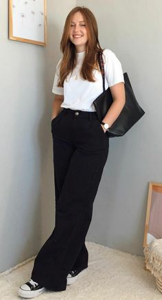 Uni Outfits, Fashion Mistakes, Casual Work Outfits, Mode Inspo, Basic Outfits