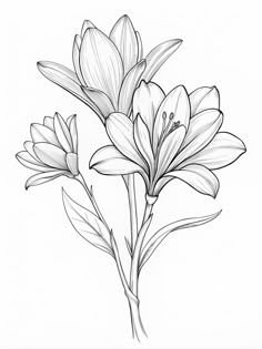 Discover the joy of creativity with our Wonderful Flower Coloring Pages. Our coloring pages are perfect for preschoolers and elementary school children. They stimulate imagination and fine motor skills. Ideal for parents looking for fun activities for children. Includes a variety of themes to provide endless fun and learning. Wonderful coloring books - where art meets play will be a good gift for children Closed Flower Drawing, Flower Outline Design, Line Drawings Of Flowers, Flower Drawing Outline, Flowers Line Drawing, Flowers Outline, Sketch Flower, Flower Outline Drawing, Lily Outline Drawing