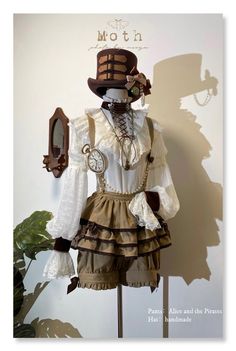 Steampunk Aesthetic, Steampunk Cosplay, Old Fashion Dresses, Clothing Design Sketches, Concept Clothing, Dress Design Sketches, Steampunk Clothing, Fashion Inspiration Design, Drawing Clothes