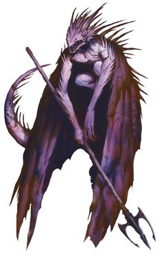 Spinagon Fantasy Demon, D D Monsters, Heroic Fantasy, Forgotten Realms