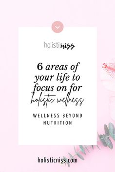 The National Wellness Institute defines wellness as "an active process trough which people become aware of, and make choices toward, a more successful existence". It is multidimensional and holistic in nature and involves 6 interconnected areas, including... Read more on the blog. Health and wellness | holistic living | holistic lifestyle | holistic wellness | self improvement tips | wellness ideas | mental wellness | wellness tips | #holisticnutrition Wellness Ideas, Balanced Living, Holistic Nutritionist, Mindfulness Exercises, Mental Health And Wellbeing, Feeling Frustrated, Stressful Situations