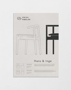 an image of a poster with a chair and table