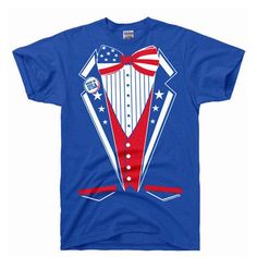 Merica Shirt, Suit Costume, Patriotic Outfit, Tshirt Funny