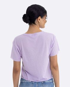 Ladies' Festival Cali Crop T-Shirt - LAVENDER - L | Next Level Women's Festival Cali Crop T-Shirt in Lavender Size Large | 65/35 Polyester/Cotton Affordable Lavender Cotton T-shirt, Cheap Lavender Cotton T-shirt, Summer Soft-washed Purple Tops, Casual Purple Top For Everyday, Lavender Short Sleeve T-shirt For Summer, Everyday Purple Short Sleeve Tops, Trendy Lavender Short Sleeve T-shirt, Basic Purple T-shirt With Relaxed Fit, Everyday Lavender Cotton Tops