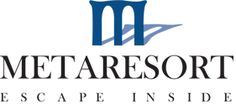 the logo for metaresortt escape inside