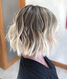 Balayage Bob Hair, Bob Blond, Short Blonde Hair Ideas, Latest Bob Hairstyles, Blonde Balayage Bob, Brown To Blonde Balayage, Best Ombre Hair, Blonde Hair Ideas, Blond Ombre