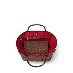 Mid Size Model, Neverfull Louis Vuitton, Neverfull Damier Ebene, Neverfull Mm Damier Ebene, Lv Damier Ebene, Lv Damier, Louis Vuitton Gifts, Lv Neverfull, Trunk Bag