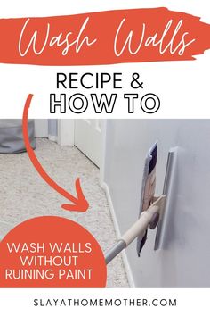 wash walls and how to use it with the help of a hand held vacuum cleaner