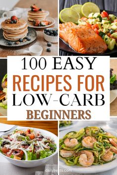 the top 10 easy recipes for low carb beginners