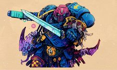 Spirit Warrior, Art Twitter, Warhammer 40k Miniatures, Space Marines