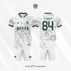 a soccer uniform designed to look like the team's uniforms for their upcoming game