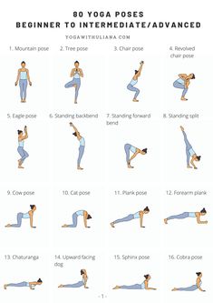 yoga poses for beginners that are easy to do in the morning or evening, and they