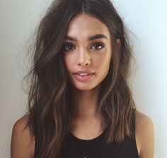 Medium Length Brown Hair, Rambut Brunette, Balayage Bob, Hair 2018, Ombré Hair, Super Hair, Medium Hairstyles, Mid Length Hair, Hair Envy