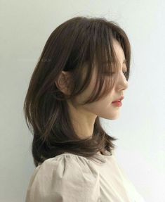 Hirestyle For Short Hair, Korean Hairstyle Mid Length, Chahong Hair Medium, Korean Hair Color, Korean Short Hair, Hair Style Korea, Asian Short Hair, Shot Hair Styles