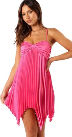 Petal & Pup Vikki Pleat Minidress | Nordstrom Sweet Heart Neckline, Rush Outfits, Rush Dresses, Semi Formal Dresses, Usa Dresses, Clothing Details, Sweet Heart, Hoco Dresses, Dress Mini