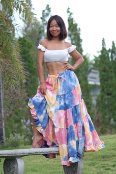 "This beautiful Skirts with  made from lightweight cotton fabric. which perfectly fit to your festival, beach, summer vacation or just new addition to your wardrobe that will inspire you for your new street look! This Skirts is comfortable and relaxation for any occasion.      🪡🧵 MATERIAL : cotton breathable muslin This skirts will fit sizes Small to Large, approximately Sizes 0-12 ( Not - XL ) * Waist : 24'' Stretching to 50'' ( 61 cm - 127 cm ) * Hips : up to 54\" ( 137 cm ) * Length : 40\" High Waist Gathered Skirt For Vacation, Fitted Tiered Skirt For Beach Season, Flowy Long Skirt For Beach Season, Flowy Tiered Skirt For Beach Season, Long Flowy Beach Season Skirt, Beach Season Tiered Lined Skirt, Bohemian High Waist Lined Maxi Skirt, Flowy Lined Maxi Skirt For Beach Season, Beach Flared Ruffled Maxi Skirt