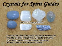 Crystals for spirit guides Archangel Raphael, Archangel Gabriel