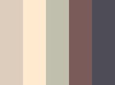 the color palette is neutral and has many different shades