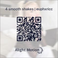 a woman looking at her cell phone with the text, 4 smooth shakes / euphric