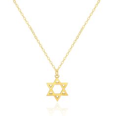 PRICES MAY VARY. PREMIUM MATERIALS: Available in gold-plated sterling silver or sterling silver, this Star of David pendant is made from high-quality 925 sterling silver, ensuring exceptional durability and a lasting shine. CHAIN & DIMENSIONS: The necklace features a 7mm Star of David pendant and comes in chain lengths of 14, 16, 18, and 20 inches, ensuring it stands out beautifully. SYMBOLIC DESIGN: The Star of David symbolizes positive energy, love, and unity. This necklace serves as a meaning Star Of David Necklace, Jewish Star, Star Of David Pendant, Sterling Necklaces, Star Jewelry, Star Of David, Silver Stars, Necklace For Women, Gold Plated Sterling Silver