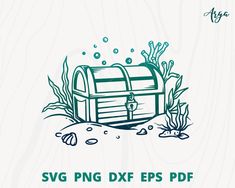 the svg png dxf eps file is shown with an underwater scene