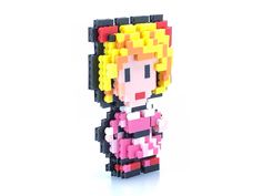 a lego figurine made to look like a girl