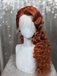 70s Formal Hair, Ginger Hair Wig, 1700s Hairstyles, Drag Queen Outfits Ideas, Wedding Hair Vintage, Rococo Hairstyles, 1920s Wig, Wigs Colorful, Drag Queen Wigs