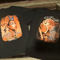 Official Tour Merch Shirts, All Tour Dates On Back,Large In Black- Last 2 Available Kali Uchis Shirt, Kali Uchis Merch, Beige T Shirts, Star Wars Tees, Kali Uchis, Cream Shorts, Tour Merch, Red Moon, Stretchy Tops