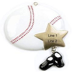 a key chain with a star and shoes on it