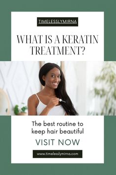 A keratin treatment is a smoothing procedure designed to strengthen hair and reduce frizz. Click to learn more benefits of keratin treatments for your hair! Strengthen Hair, Deep Conditioner