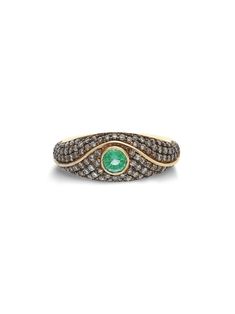 “Acu”— the word for ‘eye’ in the recorded Taíno language—is ITA's homage the sun and a protective eye. The Acu Mini Pavé Ring is made with 14K Yellow Gold, rhodium-treated Champagne Diamonds and Emerald. This item is not eligible for promotional discount. Protective Eye, Bridal Event, Pave Ring, Champagne Diamond, Fine Jewelry Designers, Shoe Sale, Shoes Heels Boots, Crossbody Shoulder Bag, Bag Sale