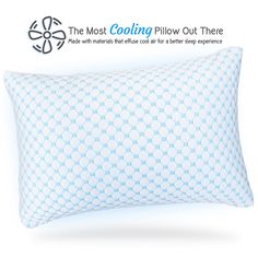 the most cooling pillow out there made with materials that makes it look or is better sleep experience