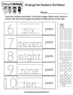 the worksheet for children to practice handwriting and numbers in their own language, which includes