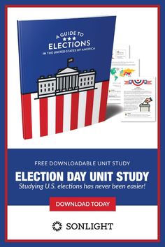 The 2020 Presidential Election: A Homeschooler's Guide & Free Unit Study - Homeschool Giveaways Free Unit Study, Prep Classroom, Cc Essentials, Homeschool Adventures, Christian Homeschool Curriculum, Unit Studies Homeschool, Homeschool Social Studies, Unit Studies, Homeschool History