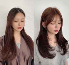 Medium Hair Hairstyles, Korean Hairstyles, Bangs With Medium Hair, Shot Hair Styles