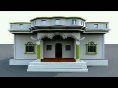 Home Naksha House Design, Bilding Elivation, Home Arch Design, House Desine, New Home Plans, New Model House, Round House Plans, Single Floor House Design, Bungalow Style House