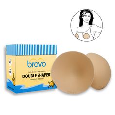 Attractively shapes and prevents nipple show-through. Bravo's Double Shaper® (Style 9800) is one of Bravo Bra Pads most comfortable, noteworthy styles. Their circular design enhances the bust line for a fuller, more defined breast shape while looking completely natural. How To Get Curves, Natural Breast Enlargement, Bridal Bra, Bra Inserts, Tricot Fabric, 1 Piece Swimsuit, Vintage Inspired Wedding