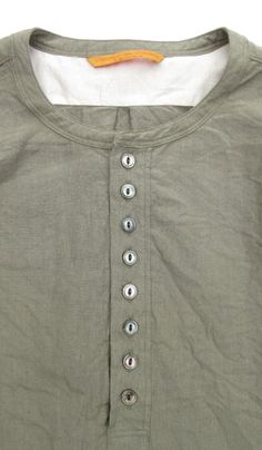 Half Button Shirt, Shirt Detail, Button Shirt, 20th Century