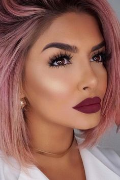 Fall Makeup Trend, Hair Color Rose Gold, Fall Makeup Looks, Golden Hair, Fall Makeup, Gorgeous Makeup, Beautiful Makeup, Makeup Trends, Hair Health