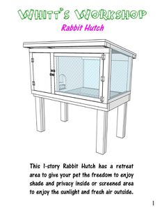 the rabbit hut is shown with text describing what it's worth to work in